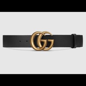 European Double G Buckle Gucci Belt